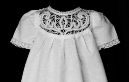 Платья детские белые и для крещения Платье крючком для ребенка на крещение