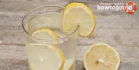 Как сделать освежающую воду с лимоном